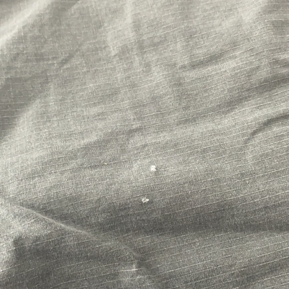 Calvin Klein flat front shorts a washed navy color - Picture 3 of 6